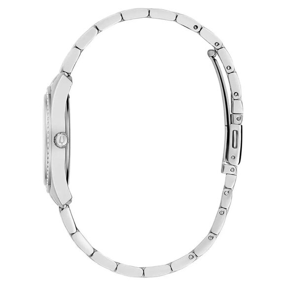 $395- Bulova 96L317 Classic Crystal 31mm Stainless Steel...